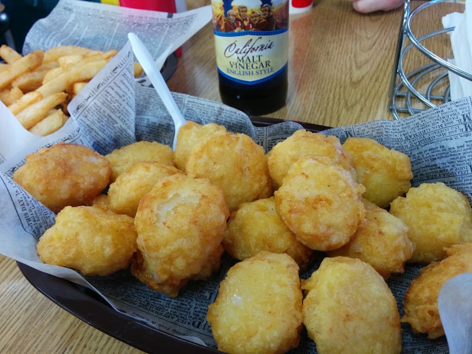 A basket of hush puppies
